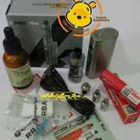 Jual #PAKET NGEBUL GOLD PREMIUM TOPBOX VAPOR kangertech 75w+awt+liquid 30ml Murah