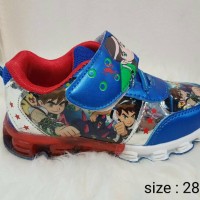 Sepatu Kets Ben 10 untuk Anak Cowok / Laki2
