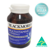 Jual BLACKMORES MULTIVITAMIN + MINERALS BPOM KALBE 120 TABLET Grosir Murah