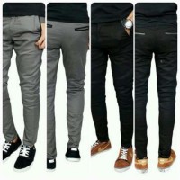 Jual Celana Panjang Slimfit Chino Zara man Hitam dan Abu / cargo Murah