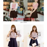 Jual Basic Flare A Line Skirt (R757) / Rok Mini Wanita / Rok Pendek 11224 Murah