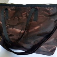 Jual Shoulder Bag Tas Selempang Sling Bag Tote Army Look Coklat Tua Murah