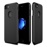Patchworks iPhone 7 Case Pure Skin Matte Black