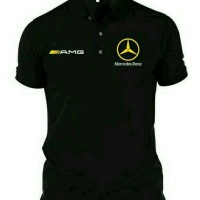 Jual polo shirt t shirt tshirt kaos baju kerah pria mercy amg Murah