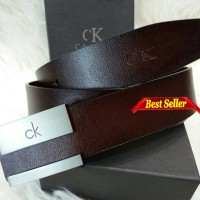 Ikat pinggang | belt | Gesper Pria Wanita CK kulit asli import Murah