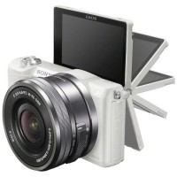 New Kamera Mirrorless Sony Alpha A5100 Lensa Kit 16-50mm White Putih