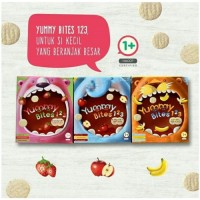 Jual Yummy Bites 123 (Snack Bayi Usia 1,2,3 Tahun/Toddler) Murah