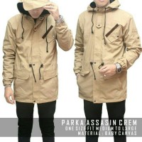 Jual jaket parka pria assasin Murah