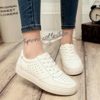 Jual SEPATU KETS PUTIH POLOS Murah