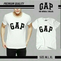 KAOS PREMIUM GAP WHITE BLACK