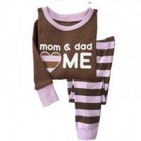 Baju tidur anak perempuan/Piyama anak GAP Hongkong Mom n Dad Love Me