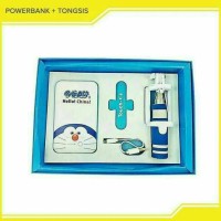 Jual Power Bank Doraemon dan Tongsis Doraemon murah lucu cocok untuk hadiah Murah
