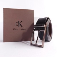 Jual TALI/IKAT PINGGANG KULIT PRIA | CK 11 BLACK Murah