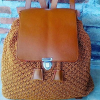 tas rajut benang, tas rajut besar, tas rajut benang kur, tas rajut kur