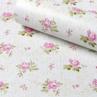 Jual 6582 WALLPAPER STICKER DINDING MURAH, BUNGA, SHABBYCHIC Murah