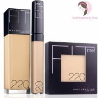 Jual Paket Maybelline Fit Me (Foundation + Concealer + Bedak) Murah