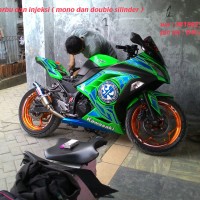 alarm motor ninja 250 fi + cara pasang bahasa indonesia lengkap