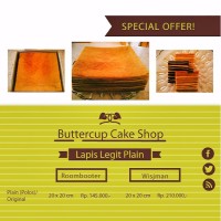 Jual Kue Lapis Legit Spesial - Original (Polos) - Wisjman Murah
