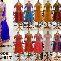 Jual Kebaya Jadi Modern Modifikasi Gaun Pesta Dress Terusan Barbie brokat Murah