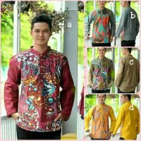 Jual Kemeja Batik | Kemeja Murah | Koko Batik | Batik Pria Lengan Panjang Murah