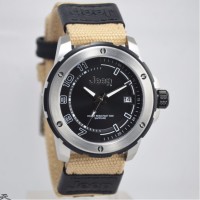 Jam tangan pria Jeep JPW65001 original silver/black