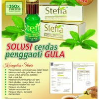 Jual Pemanis Alami STEFIA cair | Gula Tanpa Kalori Stevia Murah
