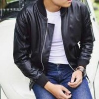 Jual Jaket BOMBER CARLIT KEREN /Jaket Semi Kulit. Murah