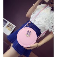 TAS TENTENG SELEMPANG SATCHEL PINK WANITA BUNNY IMPORT PERGI JALAN MAL