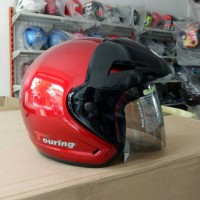 Helm bmc touring red Maron