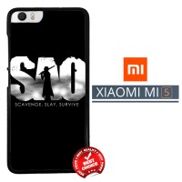 Sword Art Online Anime Japan Z0359 Xiaomi Mi5 / Mi 5 Casing Premium H