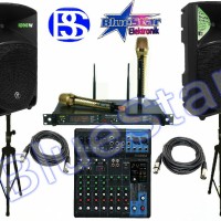 Paket Sound System Indoor Outdoor (12 inch) Yamaha + Mackie