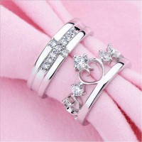 cincin Kawin palladium, nikah, sepasang, couple, emas, perak, R101