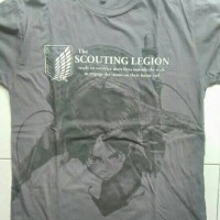 Jual Kaos anime Attack on Titan (Eren) Murah