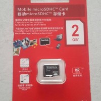 Micro SD Memory Card MMC Memori 2Gb Sandisk San Disk 2 Giga GB Sandisc