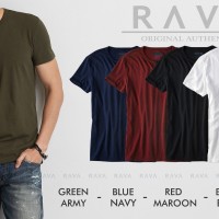 Jual Baju Kaos Pria Henley Oblong Original by RAVA (PROMO BEST SELLER) Murah