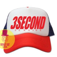 TOPI JARING TRUCKER HAT 3SECOND GENUINE 2702 - DEAR AYSHA