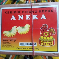 Jual Keripik aneka pisang coklat lampung kemasan 900gr Murah