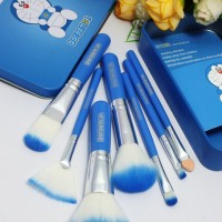 Jual DORAEMON BRUSH KALENG 7 in 1 / make up brush / kuas doraemon Murah