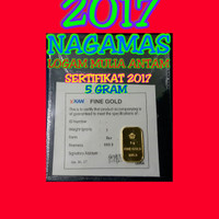 Jual LOGAM MULIA, LM ANTAM, EMAS BATANGAN KEPINGAN 5 GRAM Murah