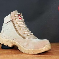 SEPATU MURAH KICKERS SAFETY BOOTS RIDER CRUISE -CREAM-