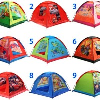 Jual Mainan Tenda Anak Murah Kemping Karakter Kartun frozen hello kitty Murah