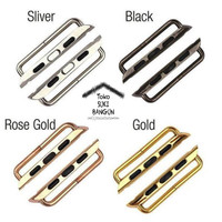 Jual 42mm Apple Watch iWatch Metal Connector Clasp Adapter Strap Band Murah