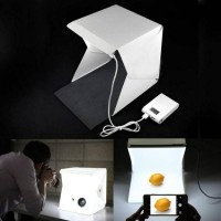 Jual Mini Portabel Fotografi Studio Cahaya Tenda Box Kit dengan LED Murah