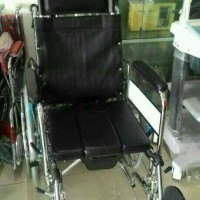 Kursi roda 3 in 1 SELLA / Kursi roda Sandaran rebahan n tempat BAB