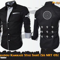 Kemeja Anime Naruto Rikudou Kamikaze Style Shirt (SA NRT 05)