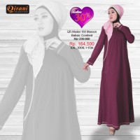 QD 168 - Qirani Promo 30% /Gamis Muslim