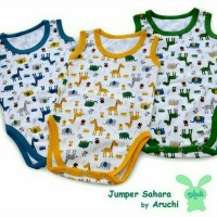 Jual Baju Jumper Singlet Kutung Anak Animal Aruchi Bodysuit XXL SNI lembut Murah