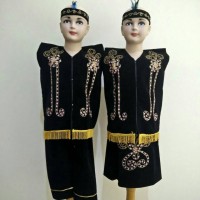 Jual Baju Adat Dayak Anak / Pakaian Adat Dayak (Kalimantan Timur) Murah
