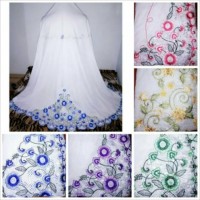 mukena katun bordir warna
