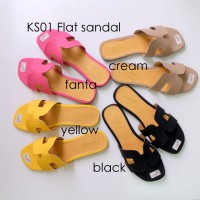 Jual SANDAL FLAT WANITA KS01 Murah